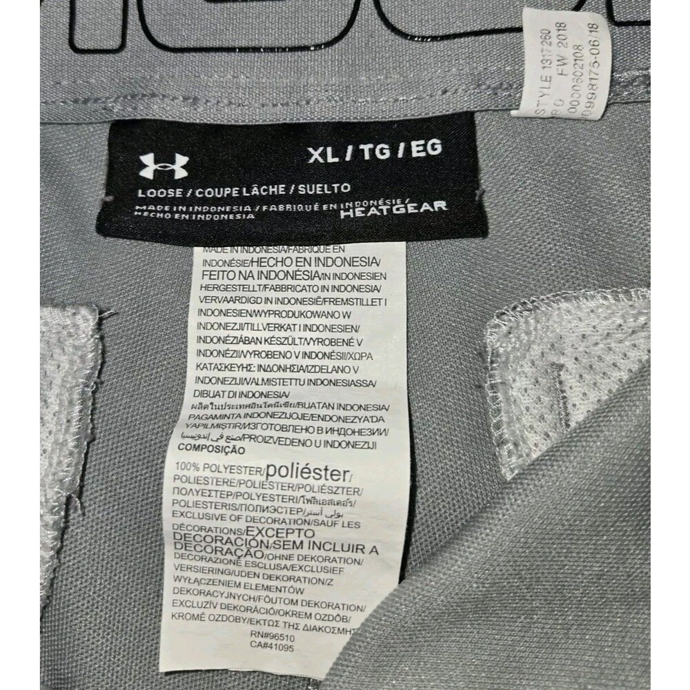 Under Armour Utility Baseball Pants Mens XL Gray 37x32 - Picture 8 of 16